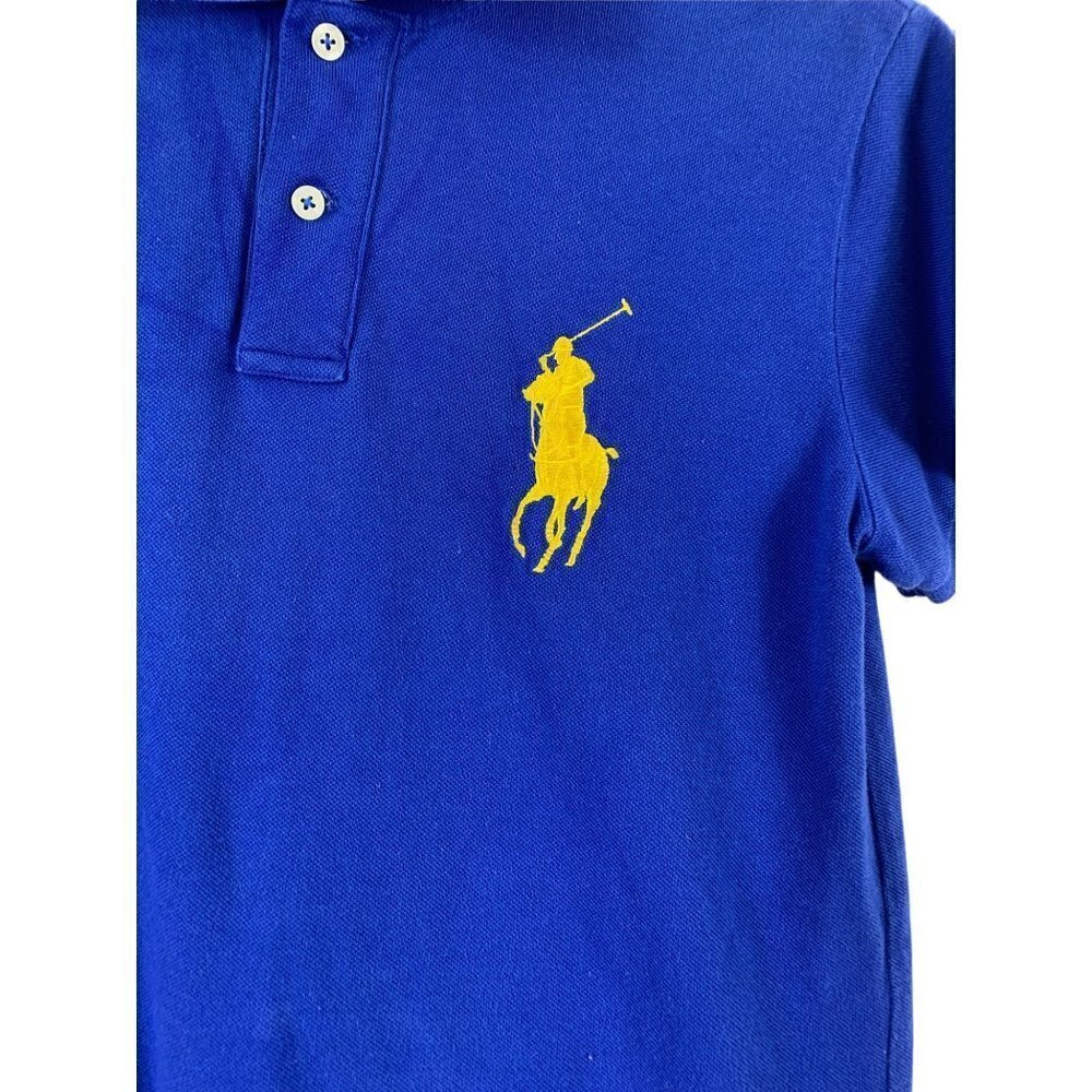 Ralph Lauren Boys Royal Blue Shirt - Picture 2 of 5